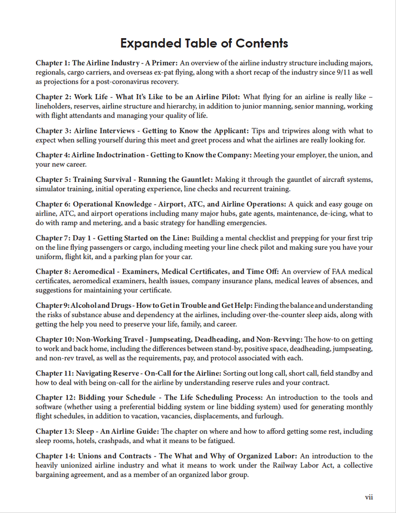 Airline Transition Manual